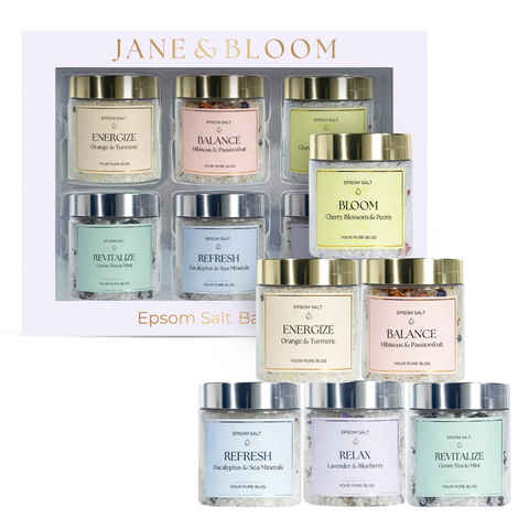 Jane & Bloom Epsom Salt Bath Gift Set