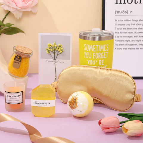 Mother's Day Sun-Kissed Moments Spa & Bloom Gift Set