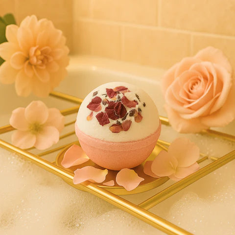 Mother's Day Pretty in Pink Spa & Bloom Gift Set