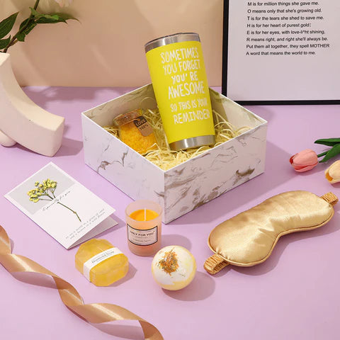 Mother's Day Sun-Kissed Moments Spa & Bloom Gift Set