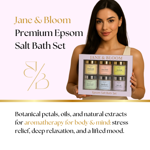 Jane & Bloom Epsom Salt Bath Gift Set