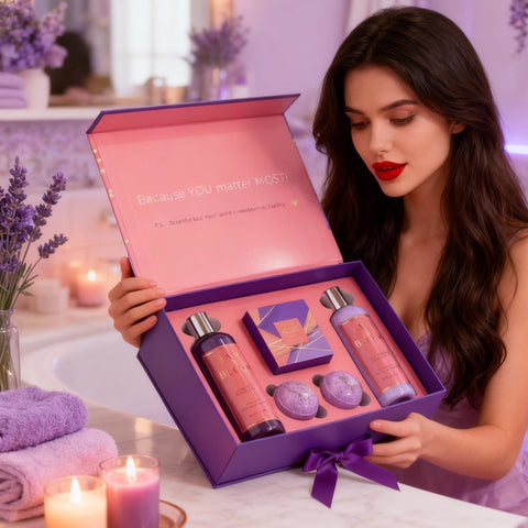 Jane & Bloom Spa Gift Set: A Date Escape to Provence — Lavender & Bergamot