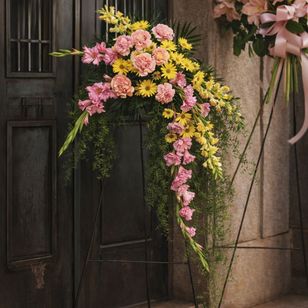 Pastel Crescent Spray