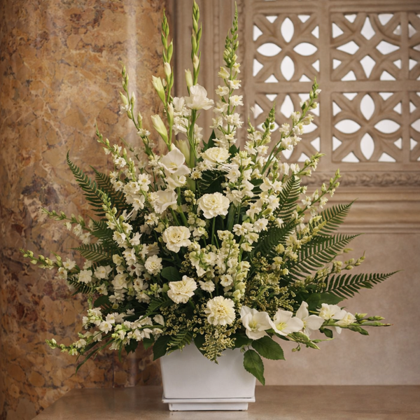 White Expressions Basket